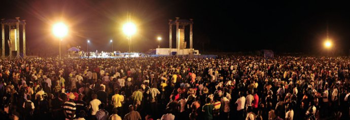 Day one of the great gospel campaign